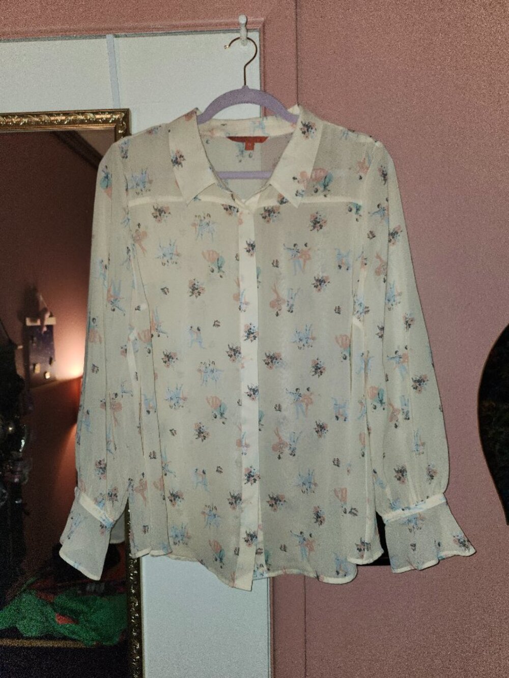 Modcloth Ballet Blouse